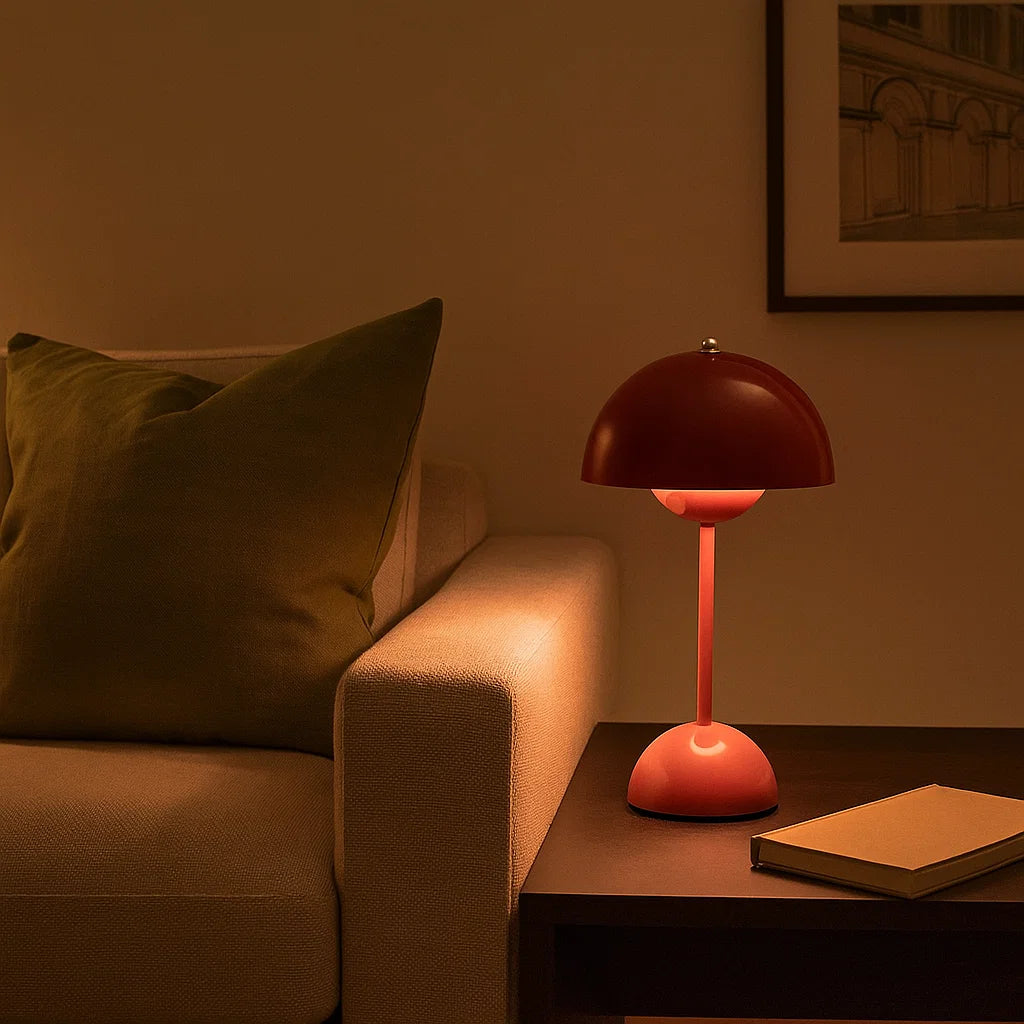 Moderne Bordlampe med Touch Betjening