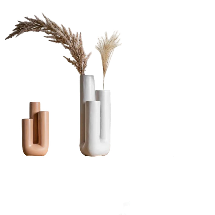 Moderne Dekorativ Vase Tredobbel Design
