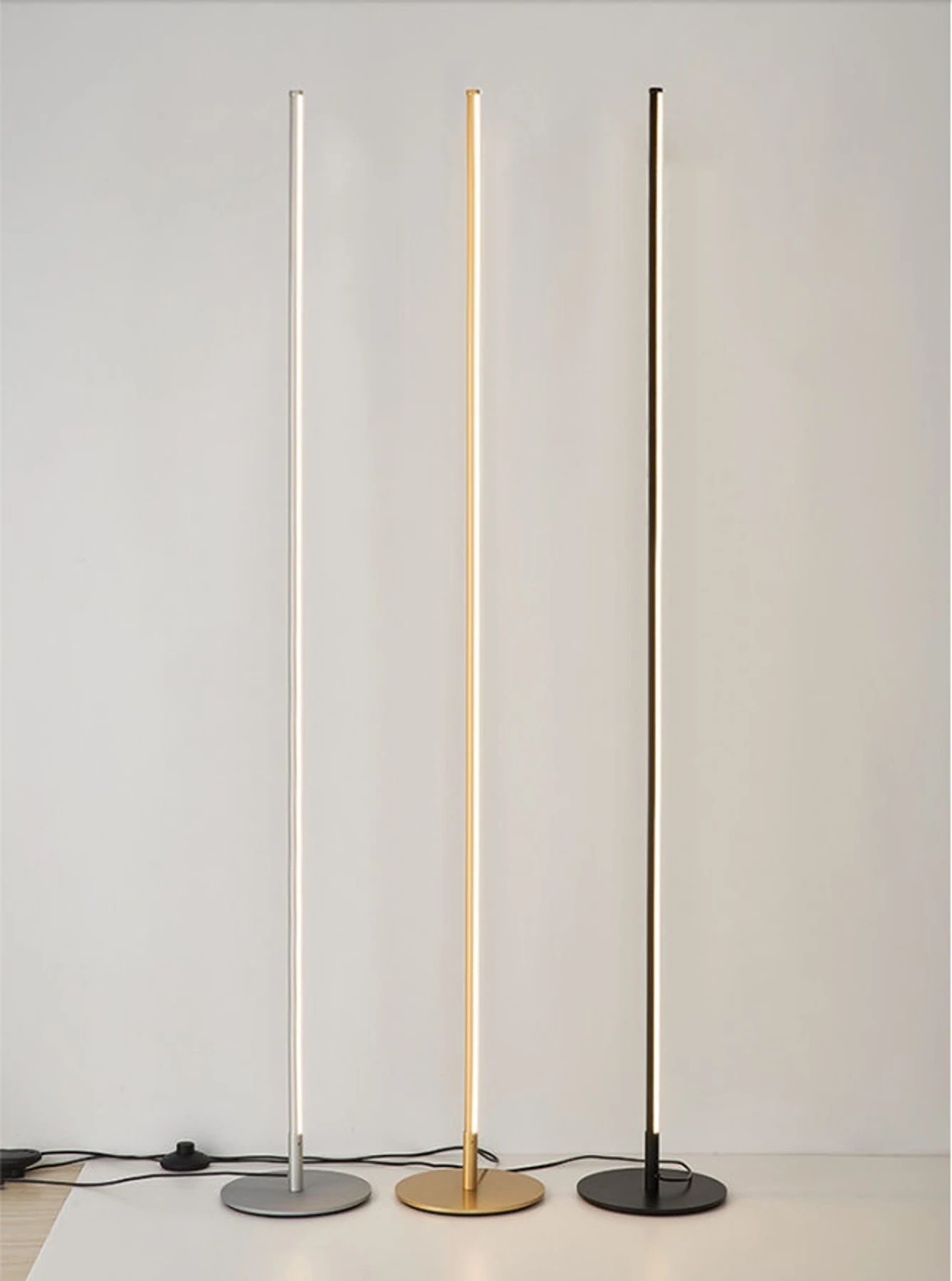 Moderne Gulvlampe Minimalistisk Design