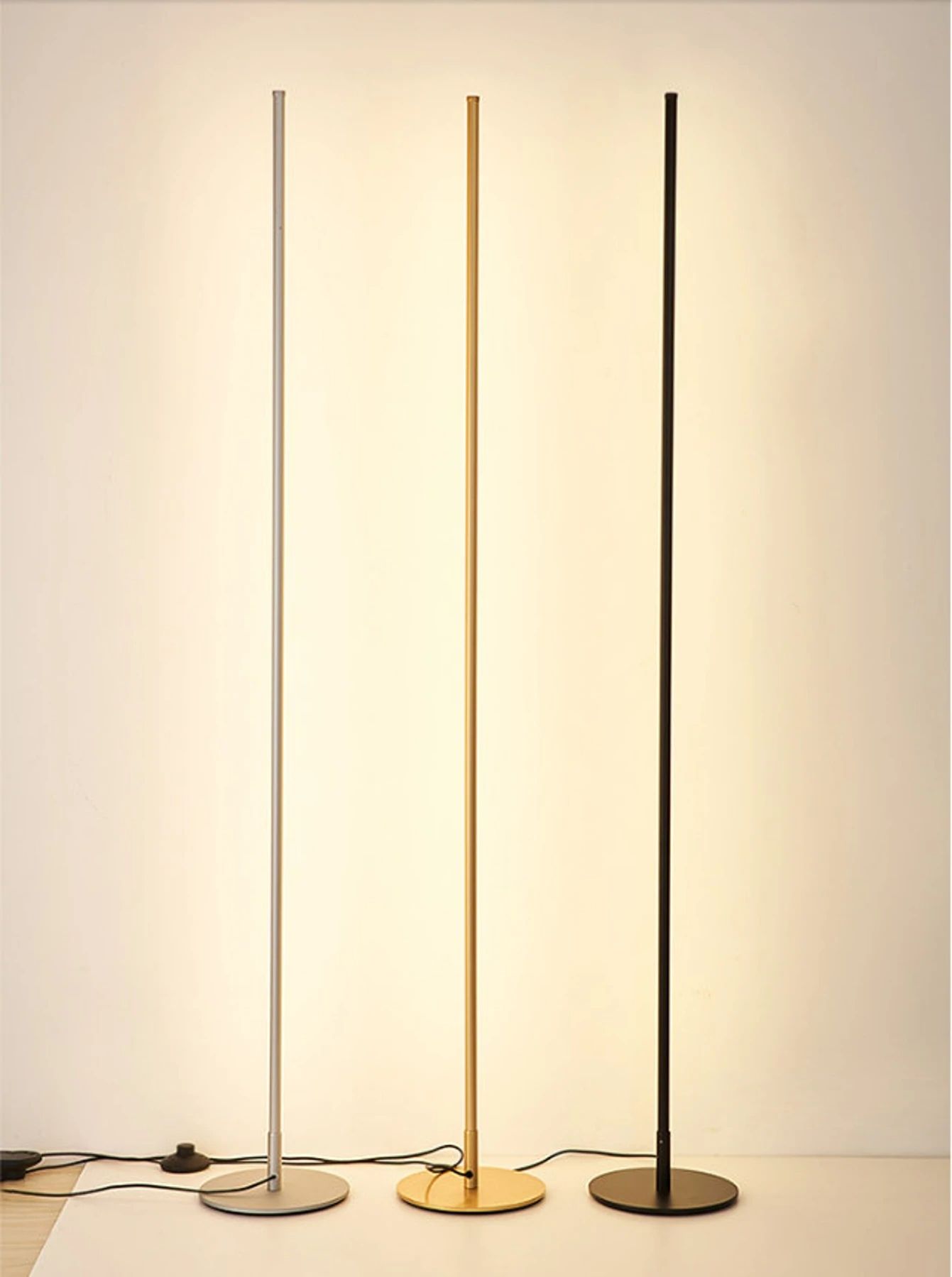 Moderne Gulvlampe Minimalistisk Design