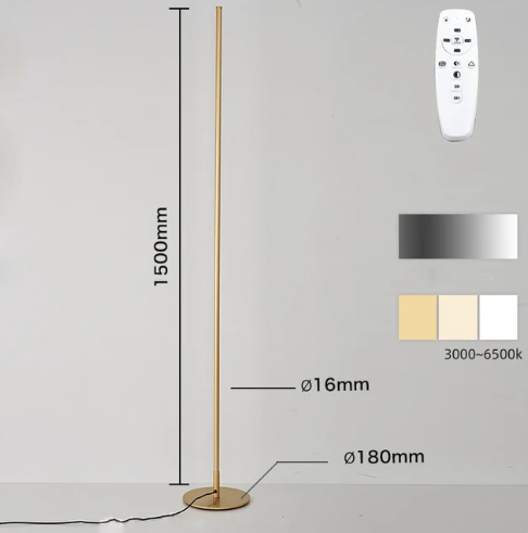 Moderne Gulvlampe Minimalistisk Design