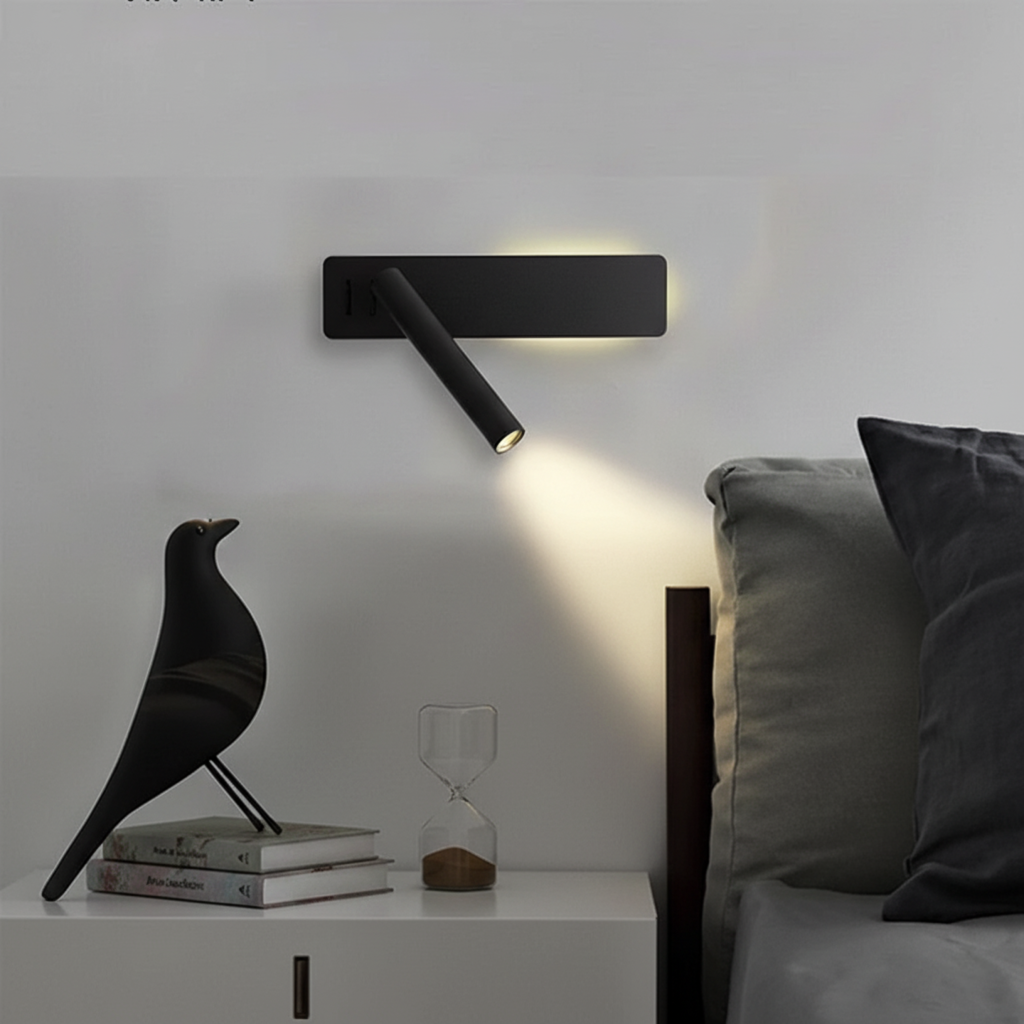 Moderne LED Læsevæglampe til Sengen