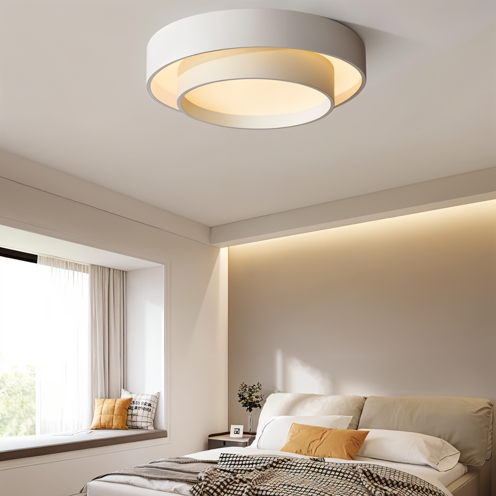 Moderne LED Loftlampe RingLit