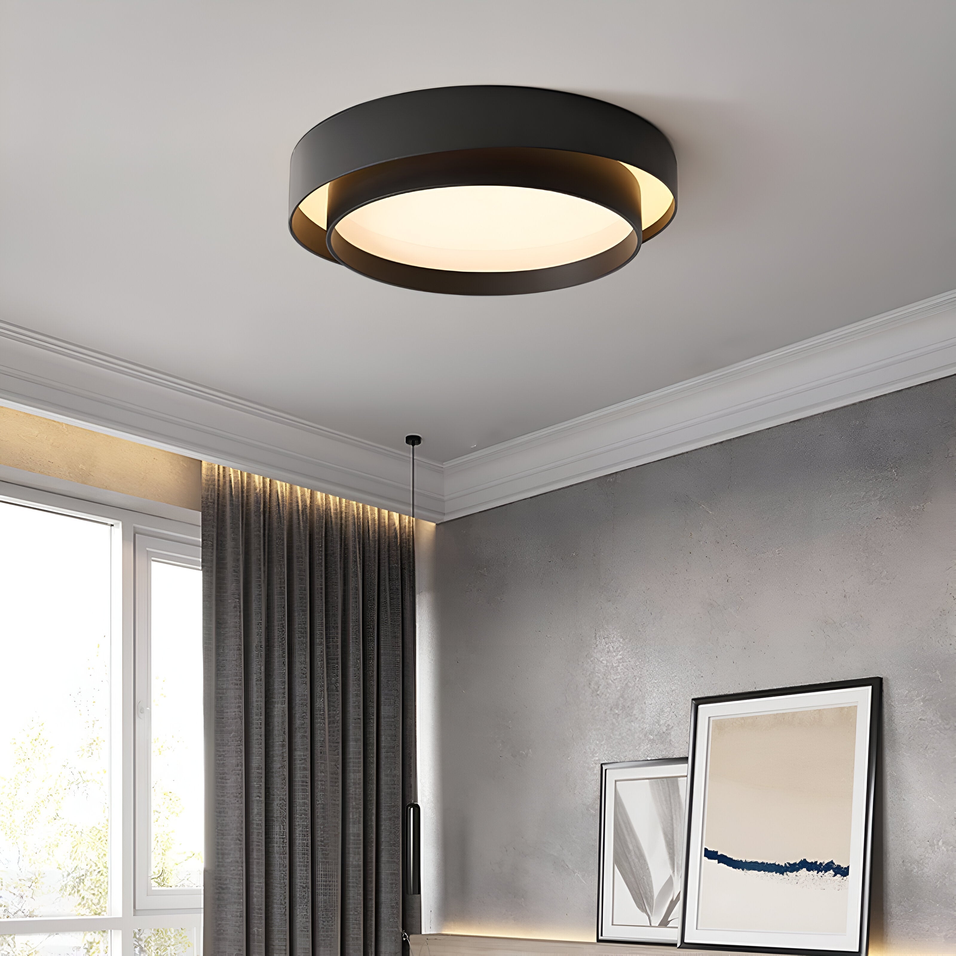 Moderne LED Loftlampe RingLit