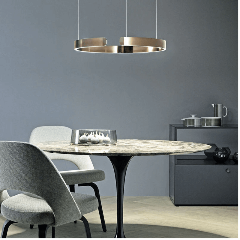 Moderne LED Pendel Lys Cirkulær Design