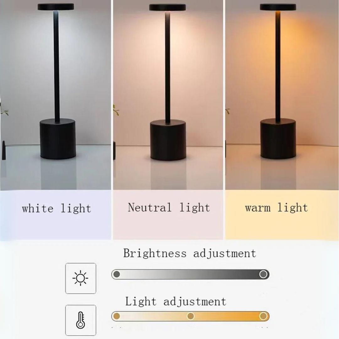 Moderne LED Skrivebordslampe med Touch Sensor