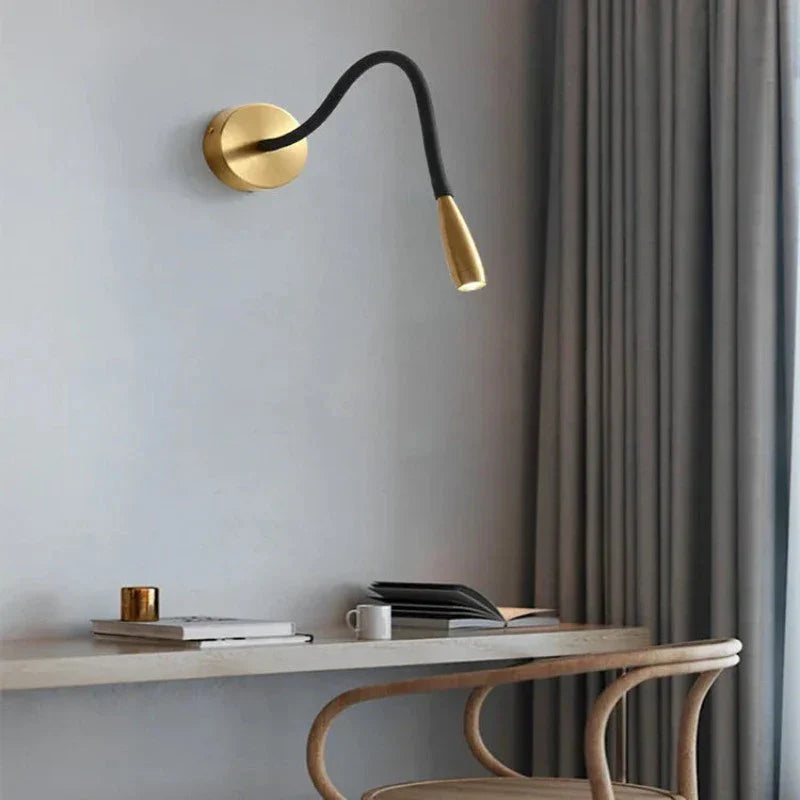 Moderne LED Væglampe med Justerbar Arm