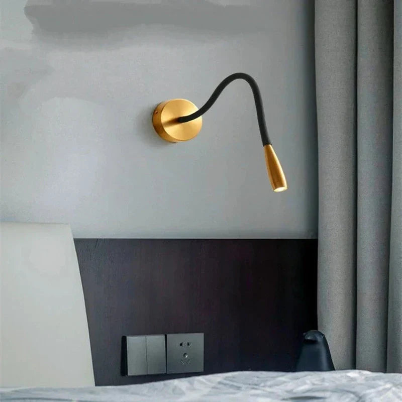 Moderne LED Væglampe med Justerbar Arm