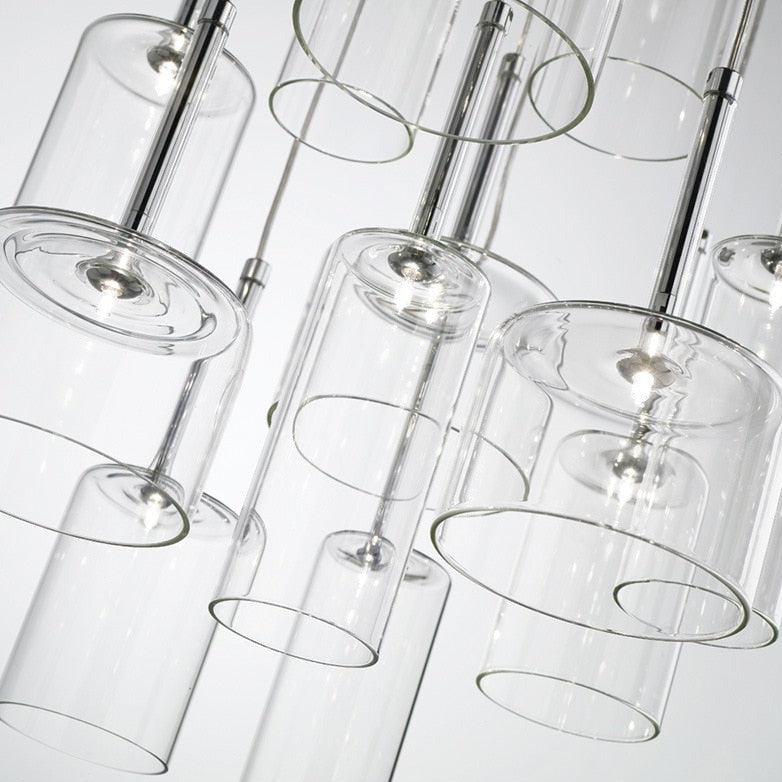 Moderne Loftlampe til Spisebord - LED Pendellampe med Stilrent Design