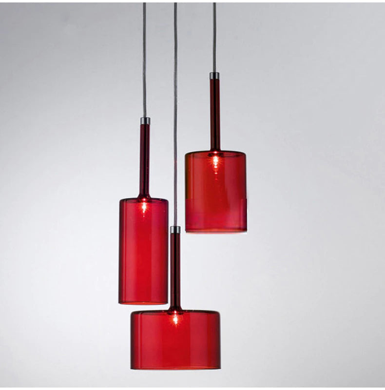 Moderne Loftlampe til Spisebord - LED Pendellampe med Stilrent Design