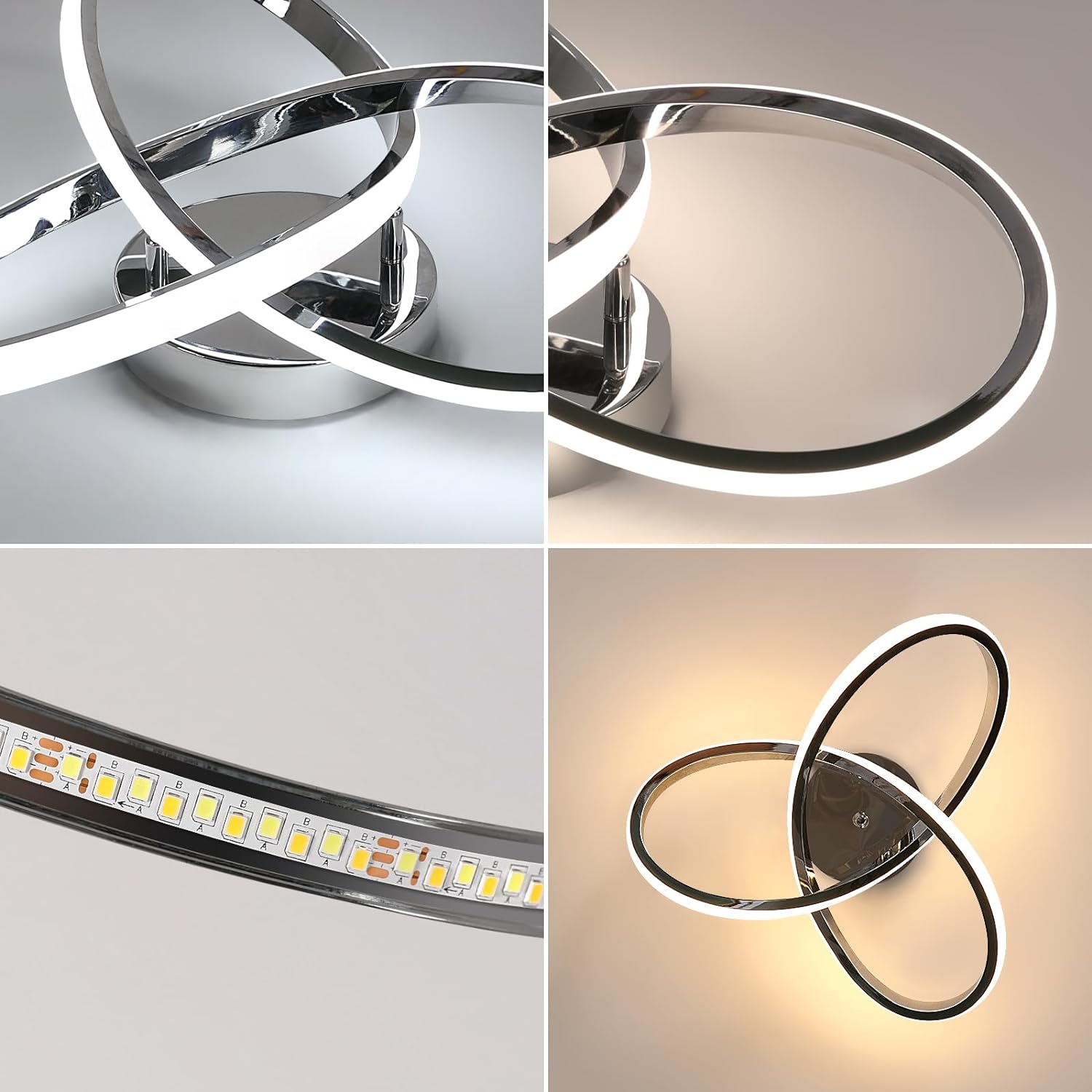 Moderne Loftslampe Blomsterdesign til Soveværelse, Stue og Entre - Energibesparende LED Belysning