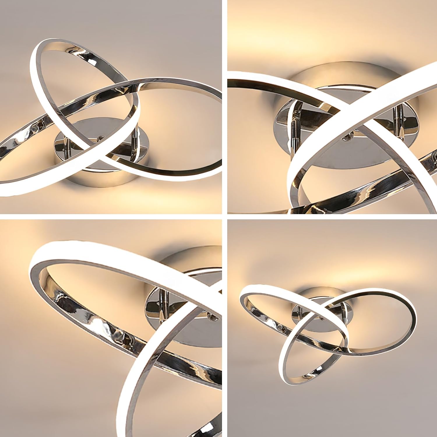 Moderne Loftslampe Blomsterdesign til Soveværelse, Stue og Entre - Energibesparende LED Belysning