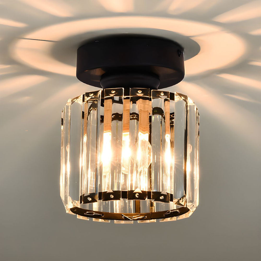 Moderne Loftslampe med Krystaller