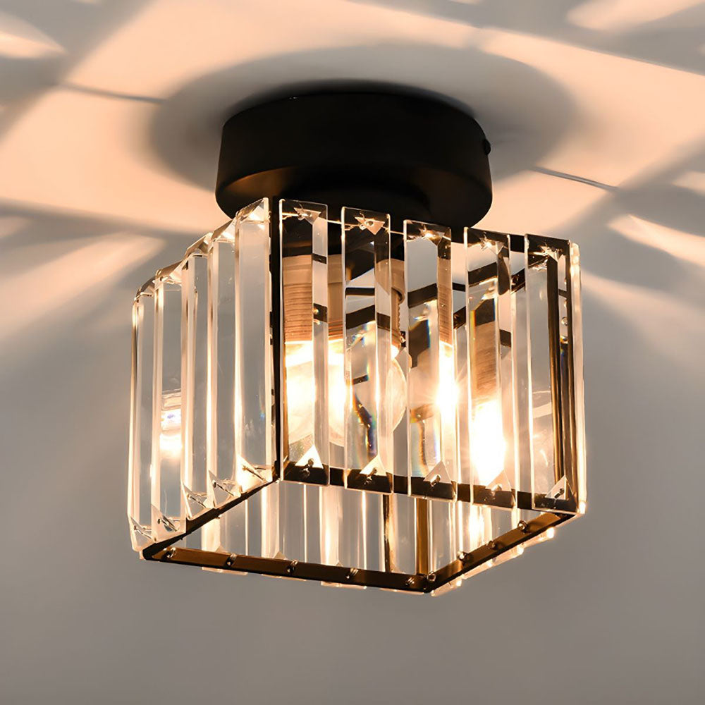 Moderne Loftslampe med Krystaller