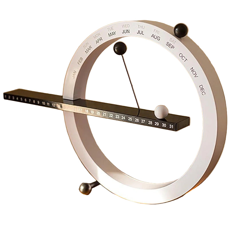 Moderne Magnetisk Perpetuel Kalender til Skrivebord Minimalistisk Design