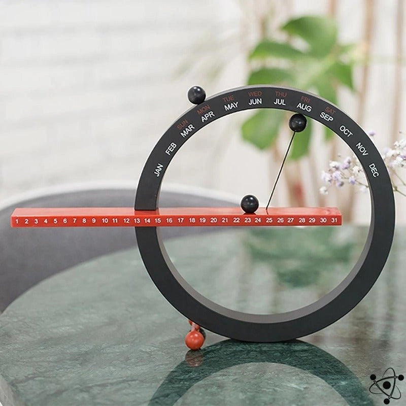 Moderne Magnetisk Perpetuel Kalender til Skrivebord Minimalistisk Design