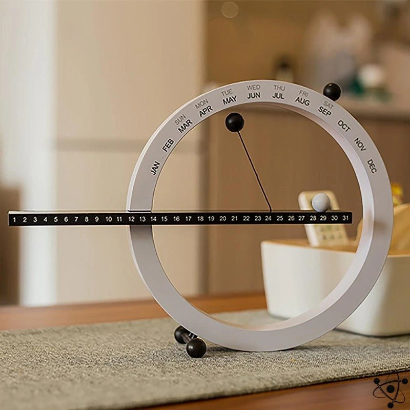 Moderne Magnetisk Perpetuel Kalender til Skrivebord Minimalistisk Design