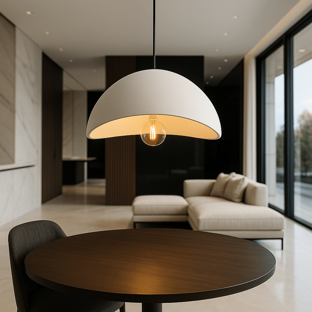 Moderne Pendel Lampe Dæmpbar til Spisebord – Minimalistisk Design