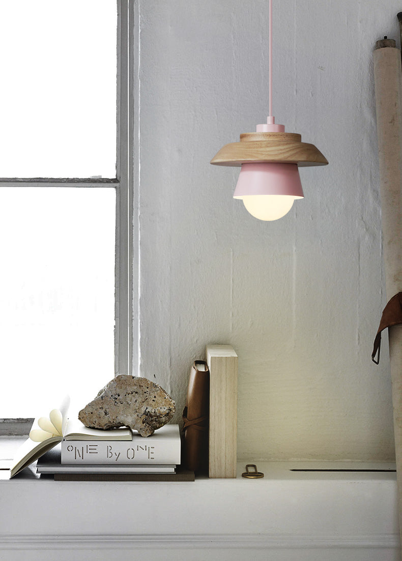 Moderne Pendel Lampe i Træ