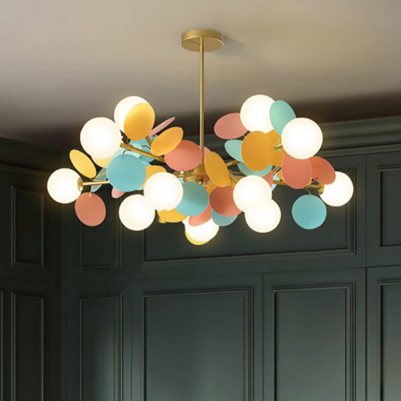 Moderne Pendel Loftslampe med 9 Lys