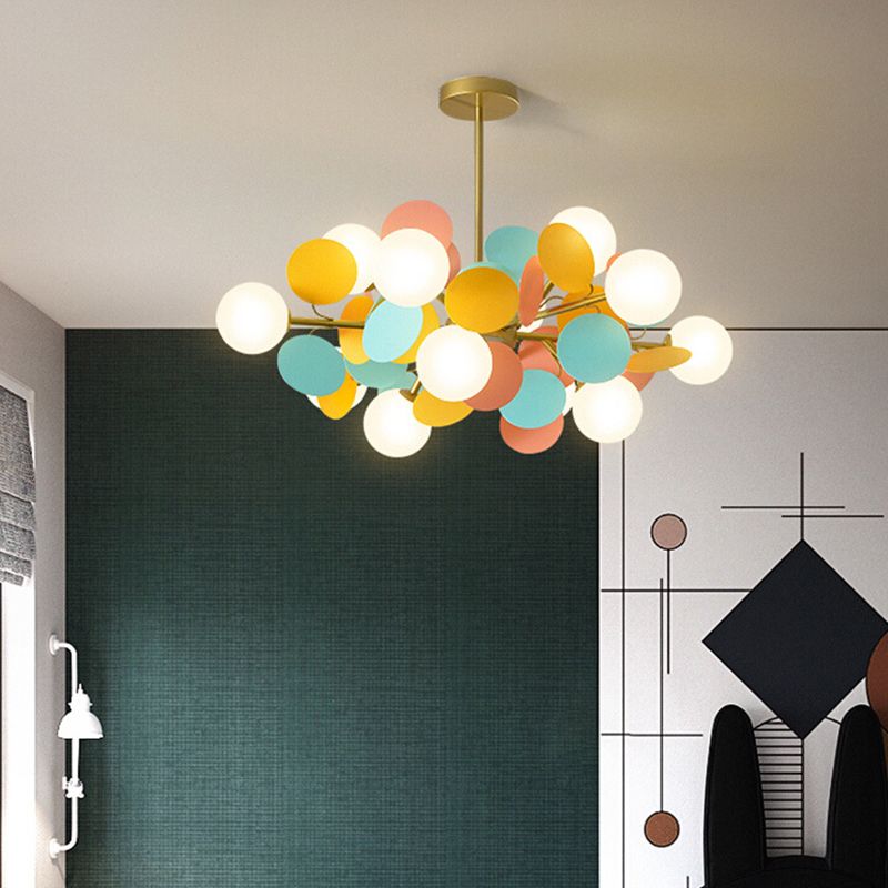 Moderne Pendel Loftslampe med 9 Lys