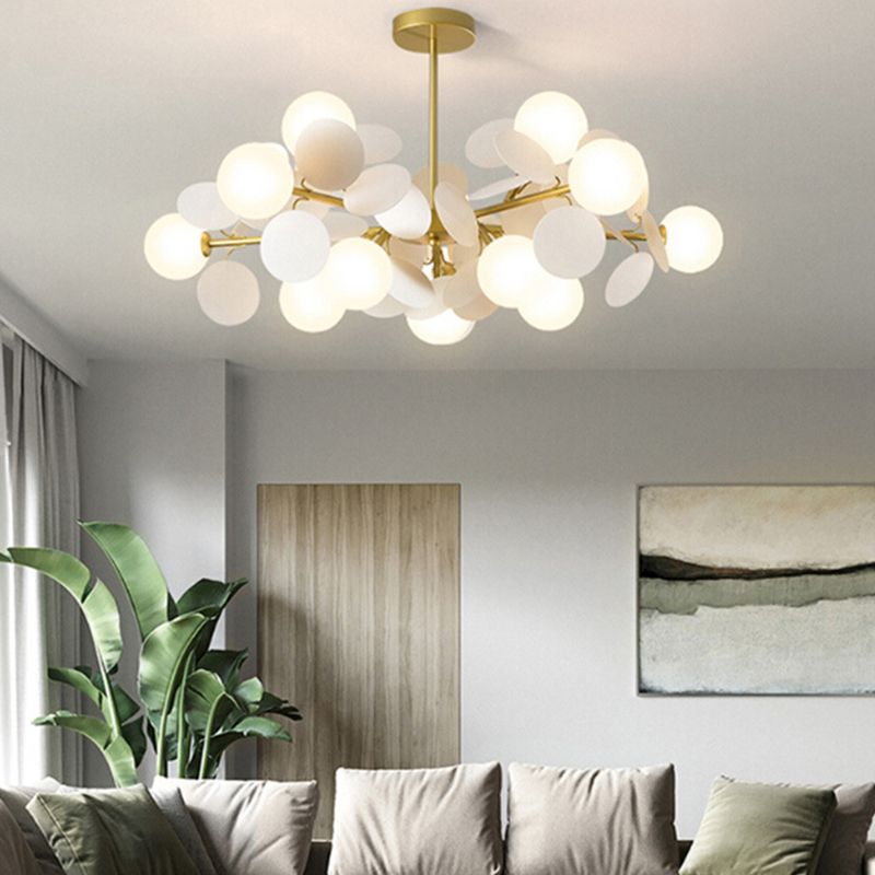 Moderne Pendel Loftslampe med 9 Lys