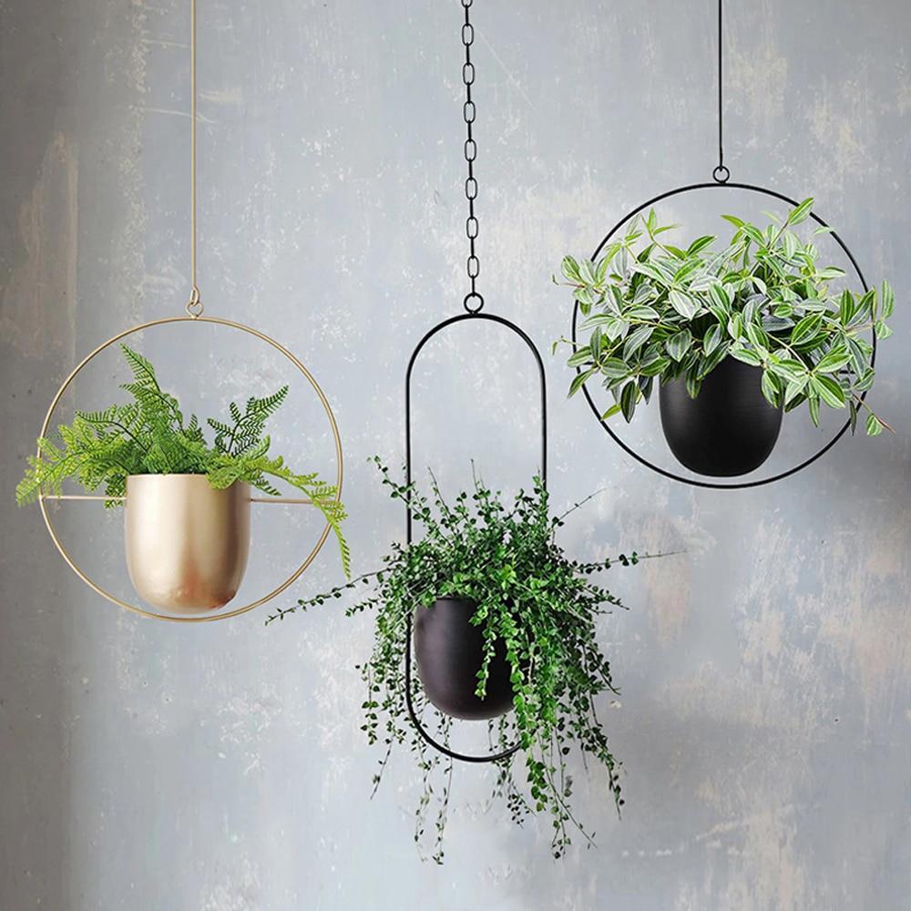 Moderne Vægplanteholder Minimalistisk Design