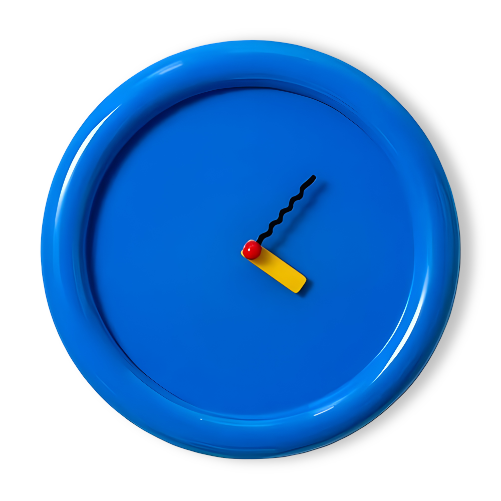 Moderne Vægur 30 cm til Hjemmet