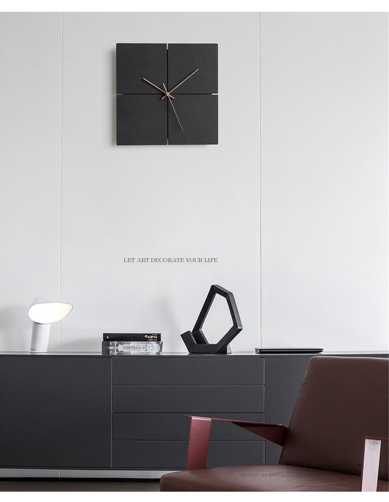 Moderne Vægur Minimalistisk Design