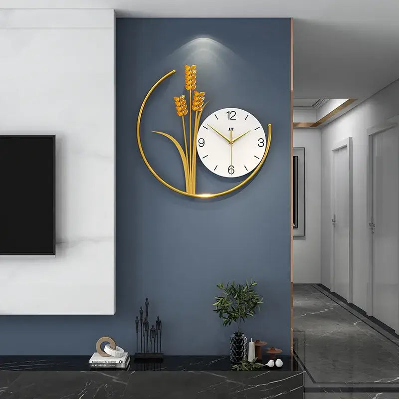 Moderne Vægur Rund Design til Boligindretning