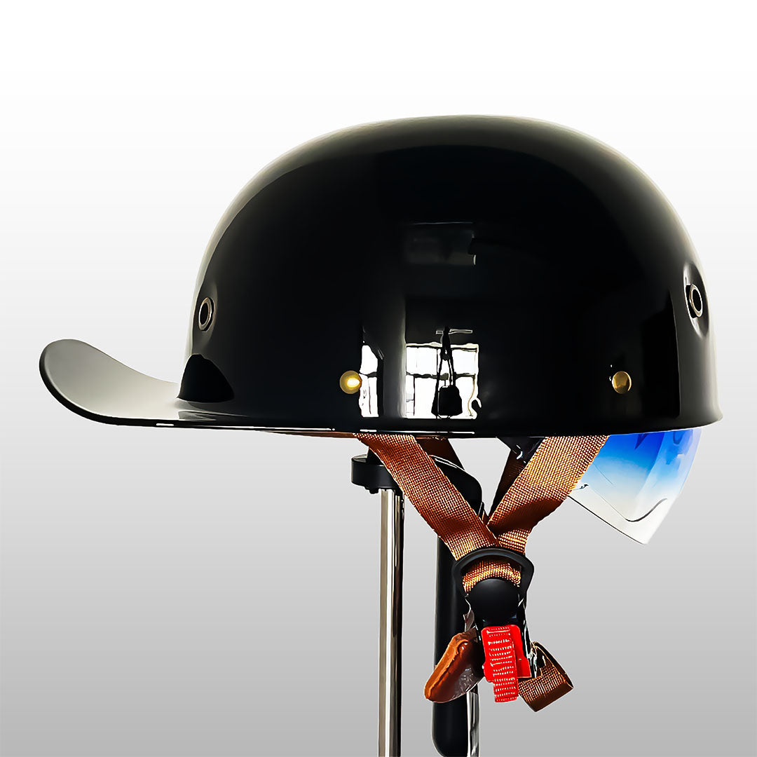 Motorcykelhjelm i Baseballkasket Look
