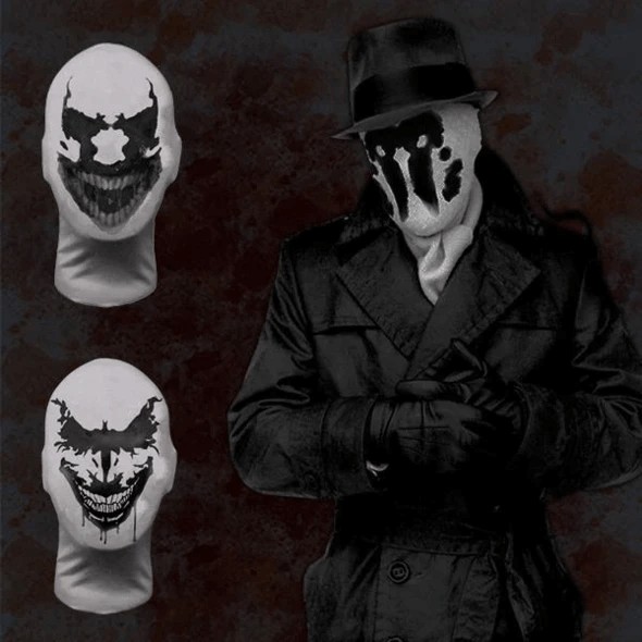 Moving Inkblot Rorschach Mask