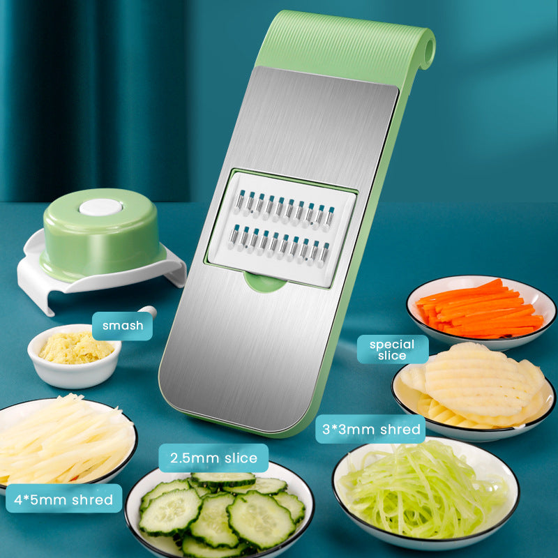 Multifunctional Vegetable Cutting Set with 5 Blades