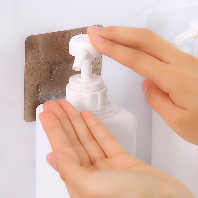 Multifunktionel Flaskeholder til Shampoo og Showergel til Badeværelse