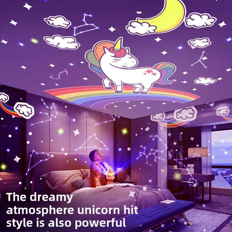 Musical Star Projector med 12 Temaer