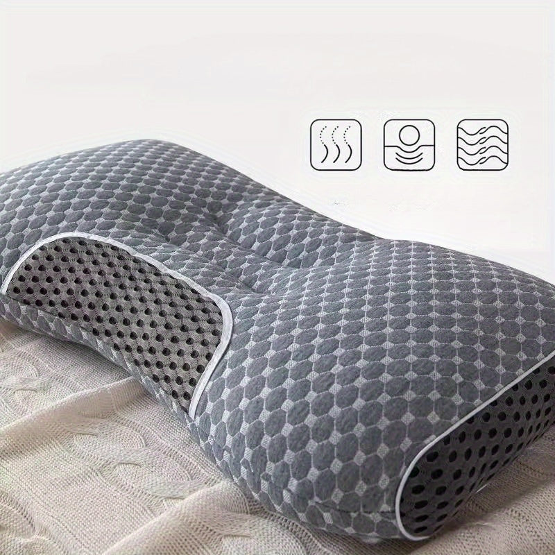 Nakkepude til Ryg- og Mavesovende med Ergonomisk Design