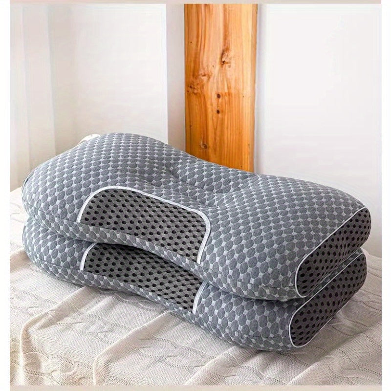Nakkepude til Ryg- og Mavesovende med Ergonomisk Design
