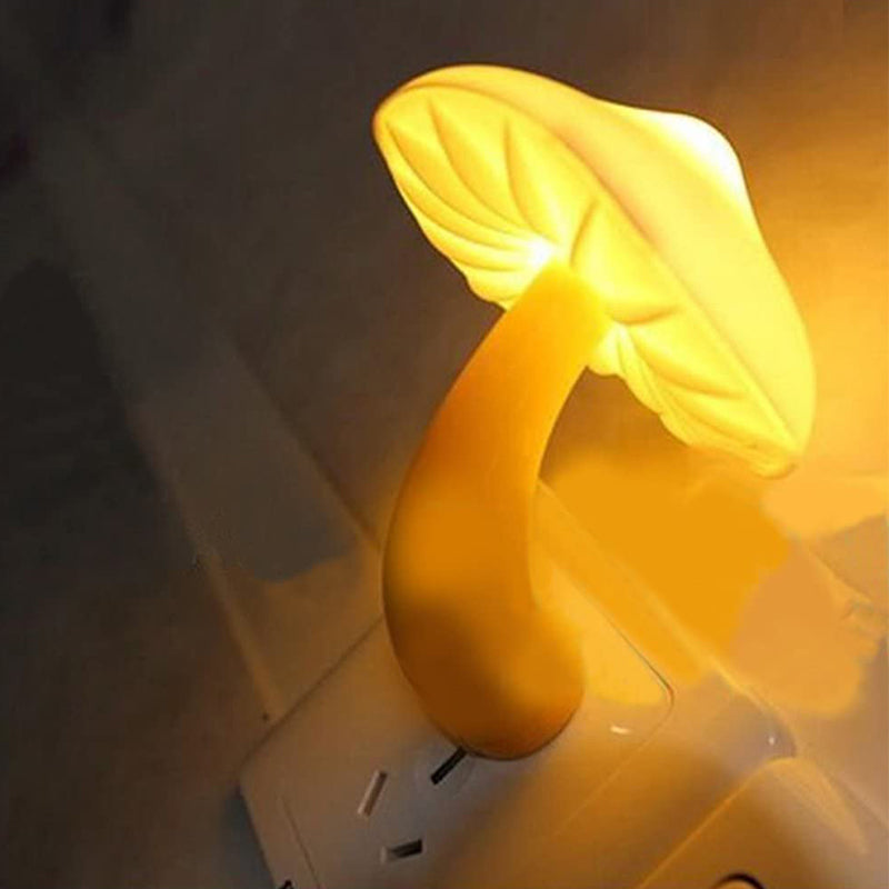 Nattelys Lampe Svampedesign til Soveværelse