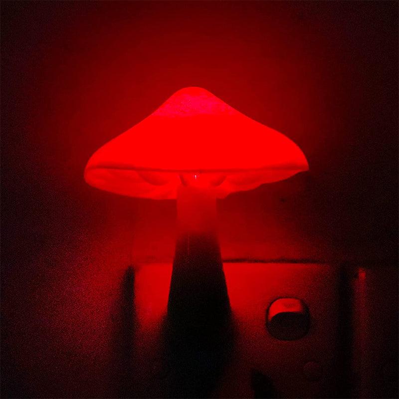 Nattelys Lampe Svampedesign til Soveværelse