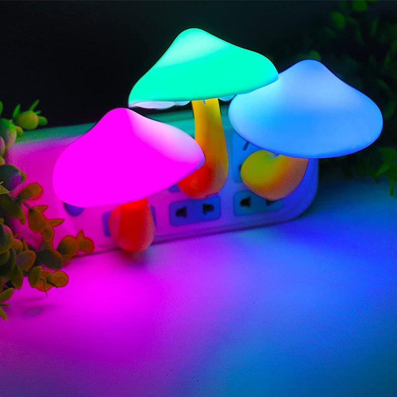 Nattelys Lampe Svampedesign til Soveværelse