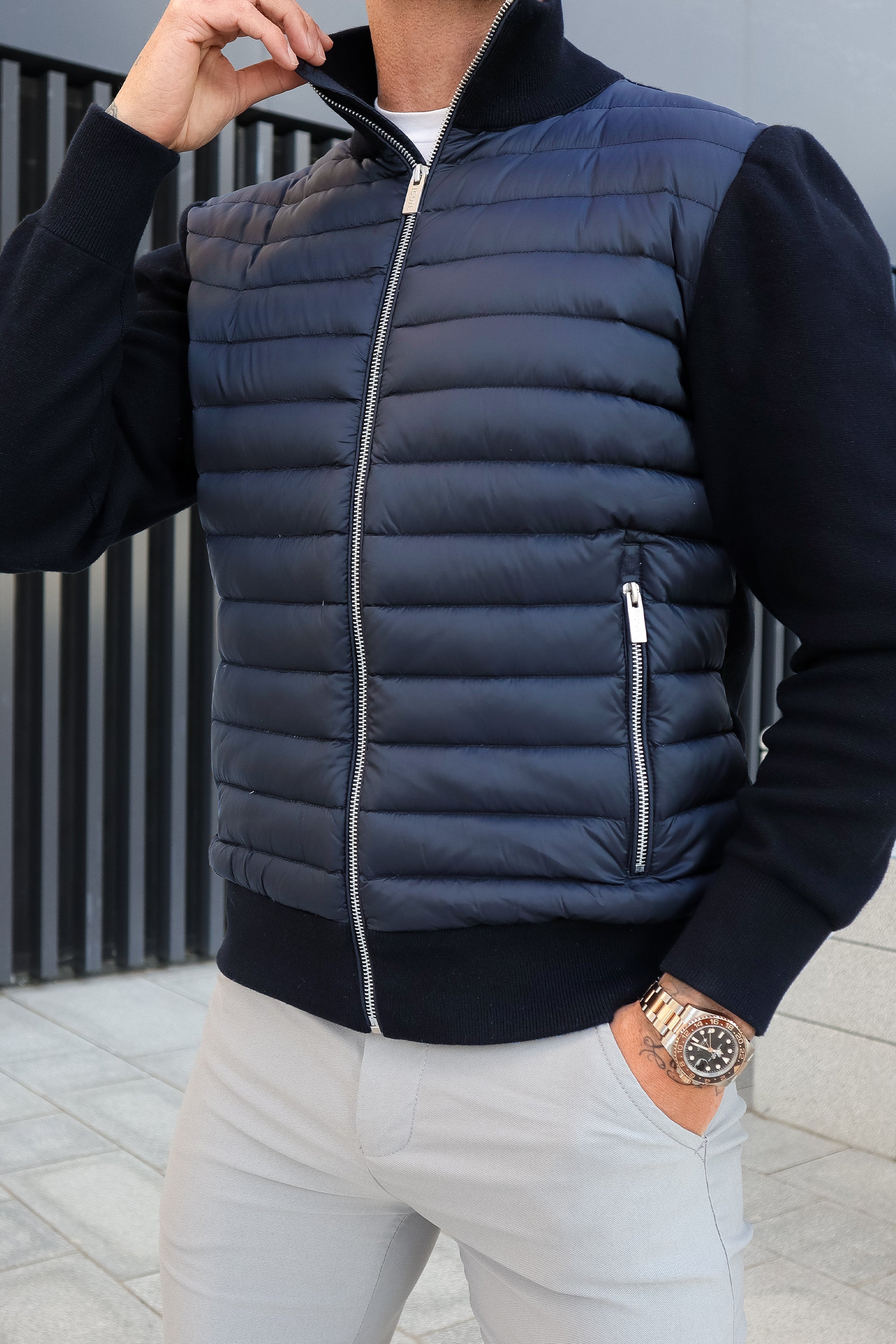 Xian Hybrid Jakke Mænd – Slim Fit, Aftagelige Ærmer & Alsidig Stil