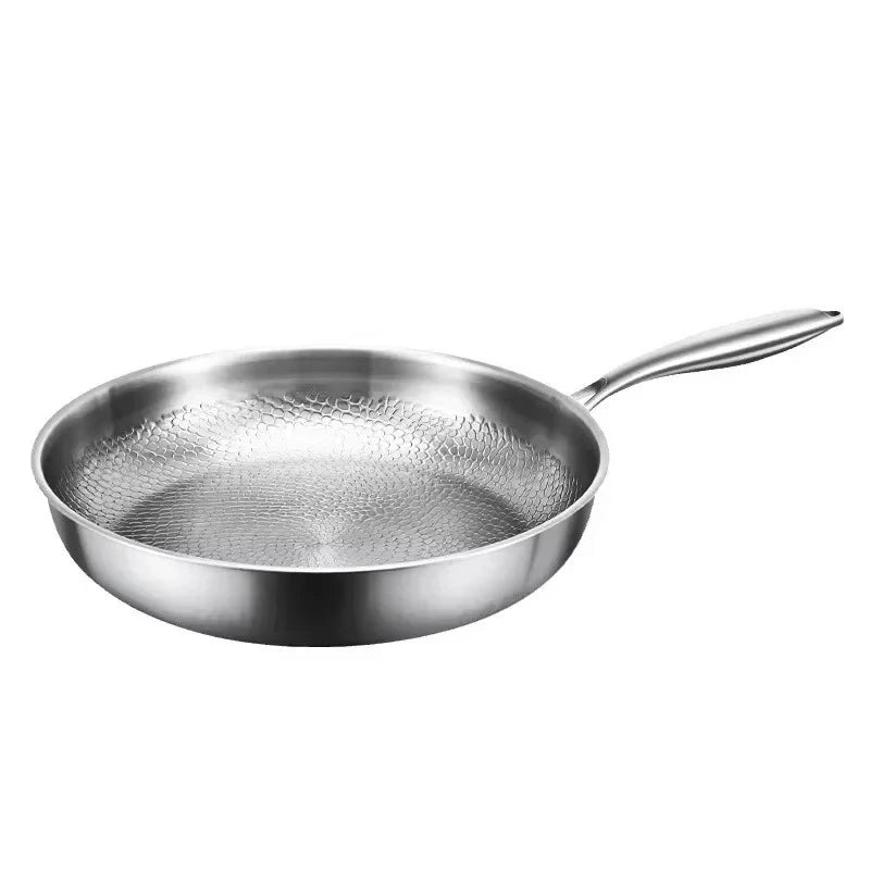Non-Stick Stegepande Håndhamret Design til Induktionskomfur