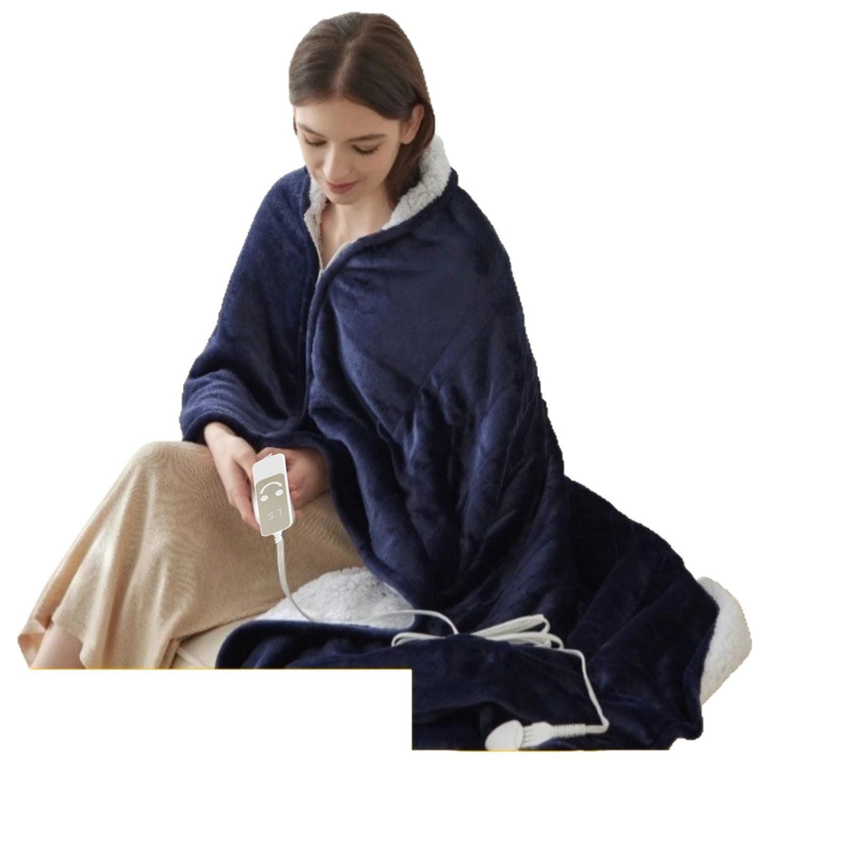 Heated Cozy Blanket - Soft Electric Heated Blanket for the Home