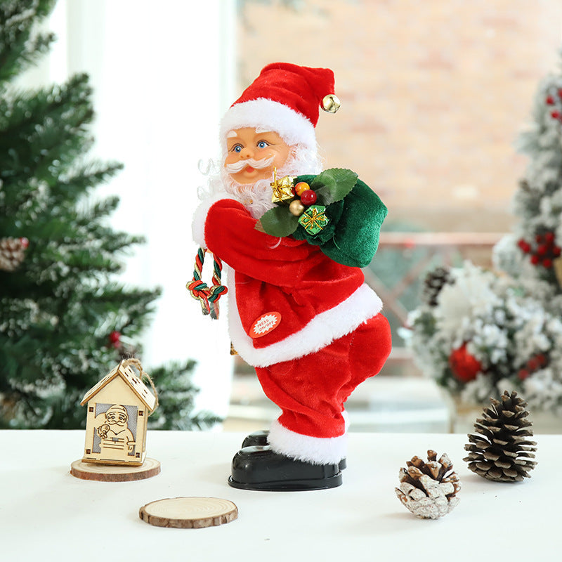 Winking Santa Claus with Bare Bottom - Funny Christmas Decoration