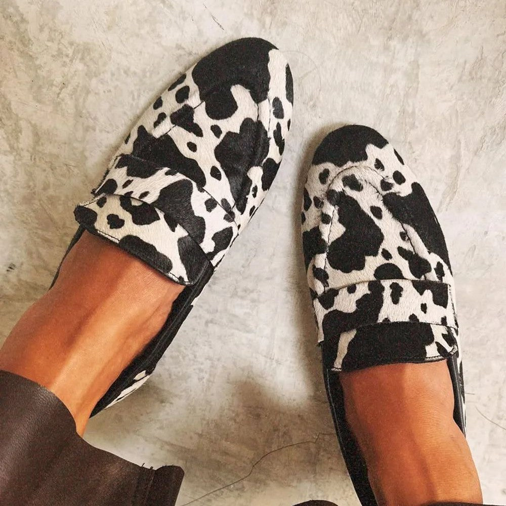 ELEGANTE DYREPRINT LOAFERS