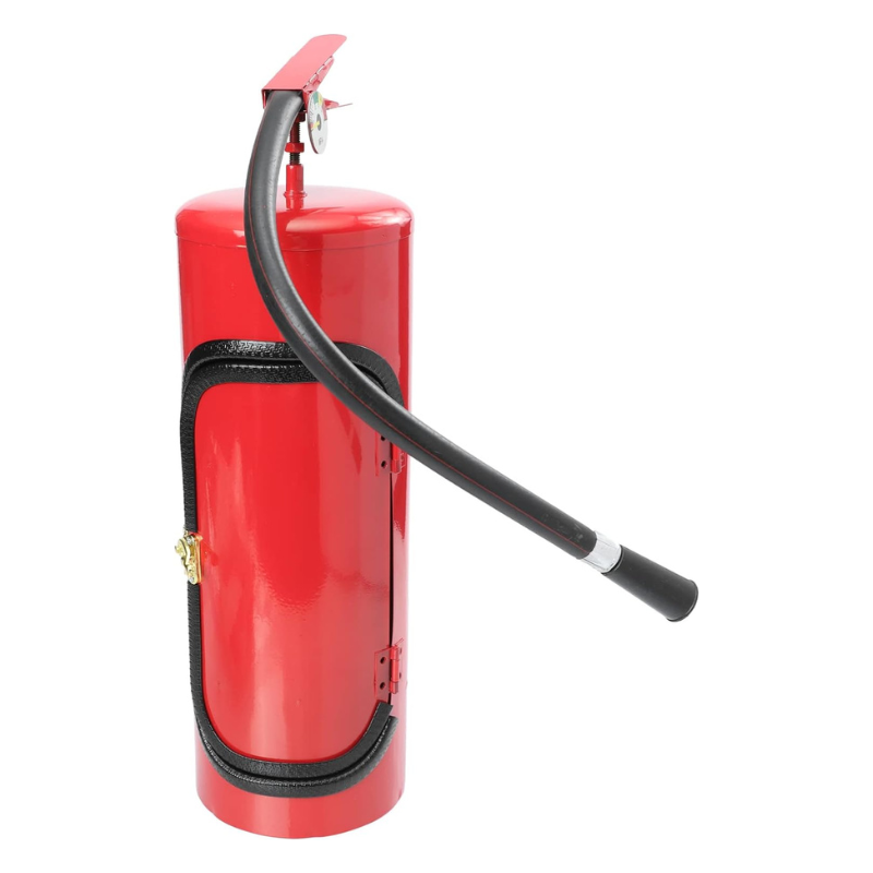 Original Flaskeholder i Ildslukker Design