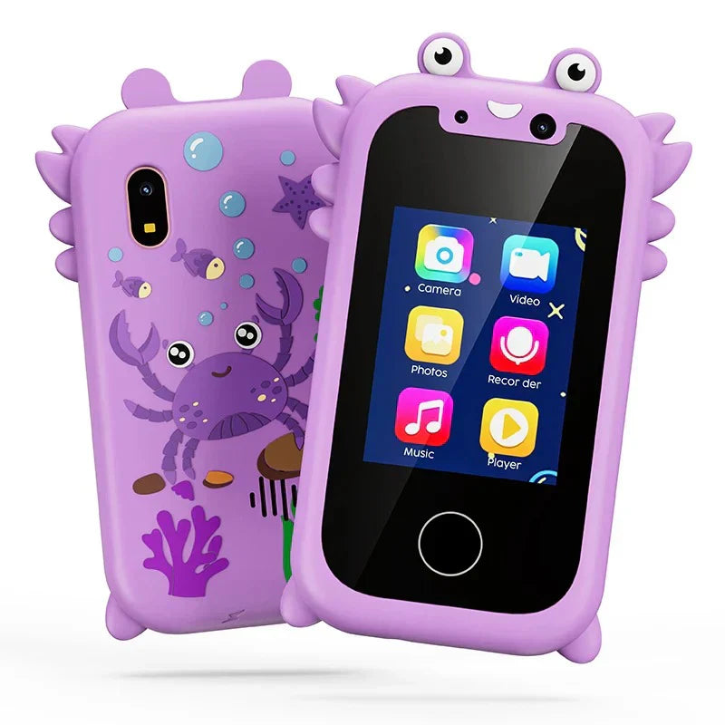 SmartyPlay Børns Smart Telefon | Sjov, læring og underholdning i én-zarada.dk
