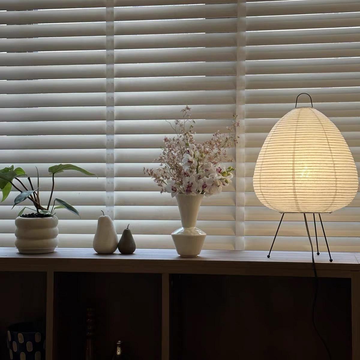 Papirlampe med Japansk Inspiration