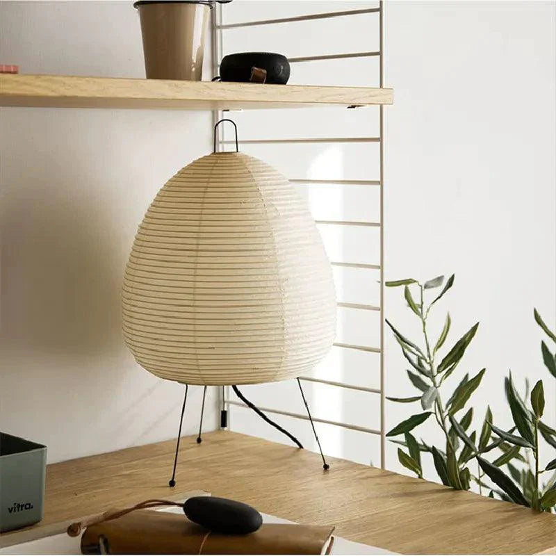 Papirlampe med Japansk Inspiration