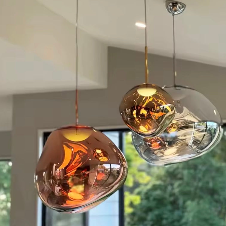 Pendel Lampe Skandinavisk Design Moderne Glas Belysning